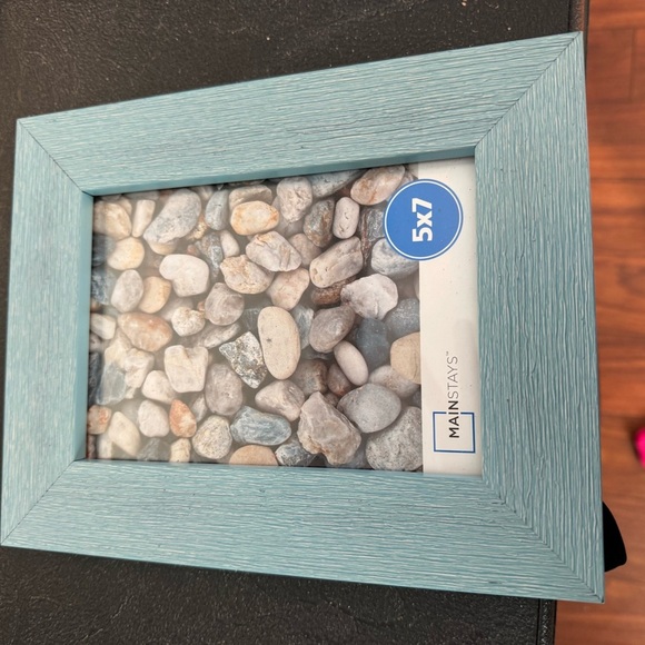 Mainstays Blue Photo Frame Lovely Beach like. New with tags - Picture 2 of 4